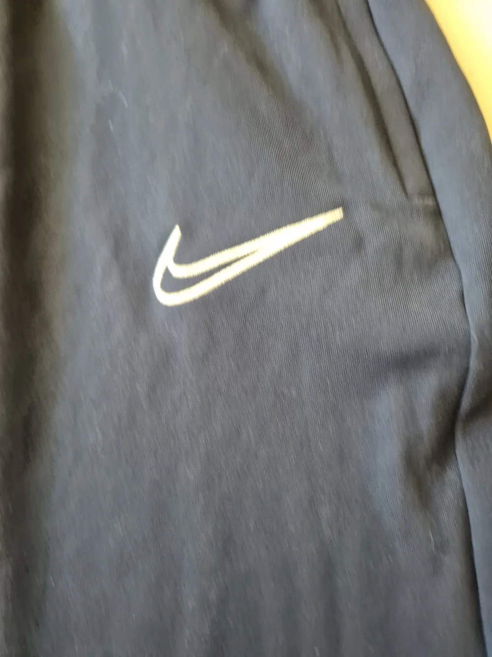 Nike Navy Joggers with White Swoosh 4839